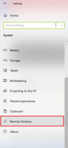 تکنو سرور - ریموت دسکتاپ ویندوز