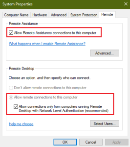 تکنو سرور - ریموت دسکتاپ ویندوز